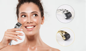 woman-microneedling-on-face