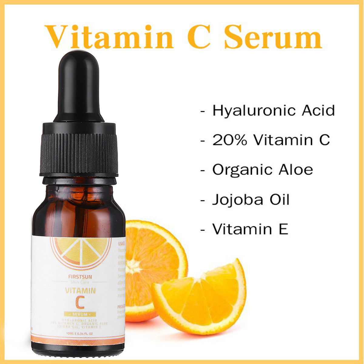 Premium Vitamin C & Hyaluronic Acid Serum